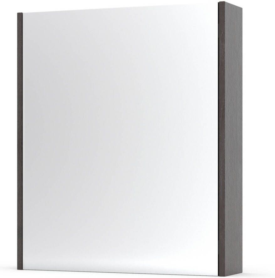 Saniselect Socan Spiegelkast 60x14x70 cm Kasteel Bruin
