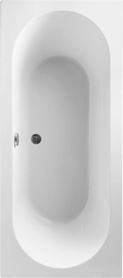VILLEROY&BOCH Villeroy&amp Boch O.novo rechthoekige ligbad overloop hxbxl 500x900x1900mm bodem lxb 1290x550mm glanzend wit alpin