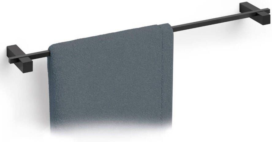 Zack Carvo Handdoekhouder 66cm enkel zwart 40502
