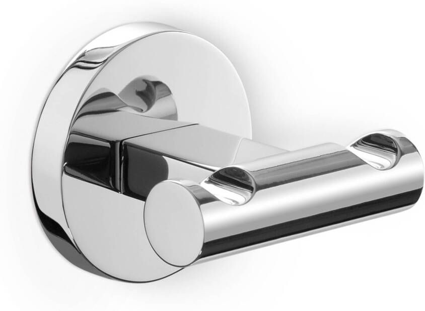 Zack Scala Handdoekhaak Met 2 Haken 6.5X10.5X8.5cm Spiegelglans RVS 40063 - Foto 2