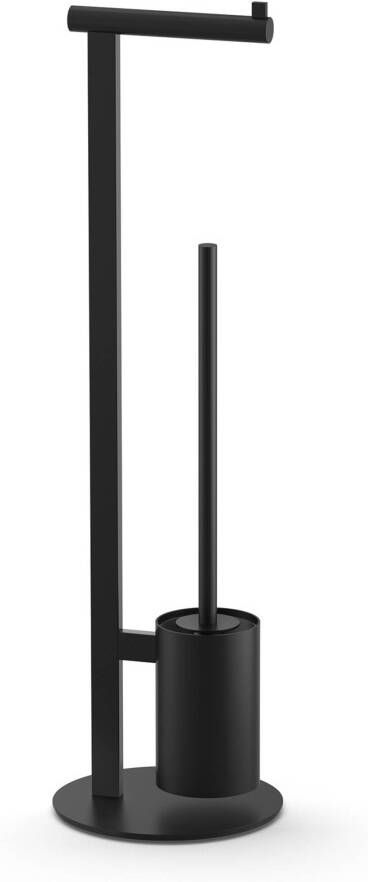 ZACK Scala Toiletbutler ø 20x72 cm Zwart