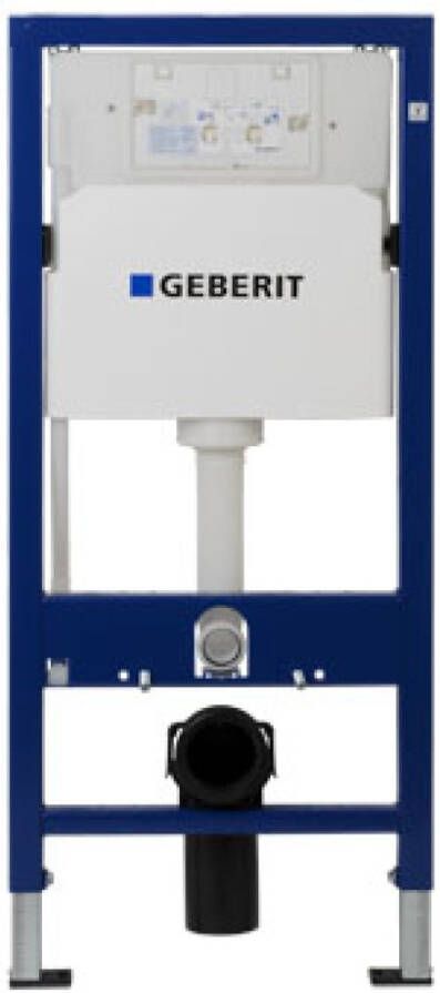 Geberit Duofix WC-element met UP100 inbouwreservoir.
