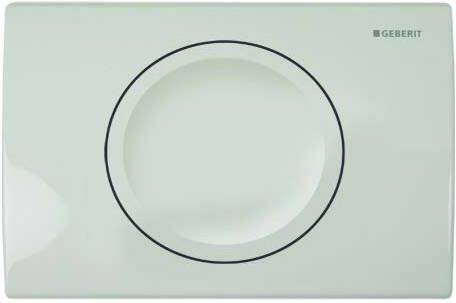 Geberit Delta11 bedieningspaneel 1-knop frontbediening wit