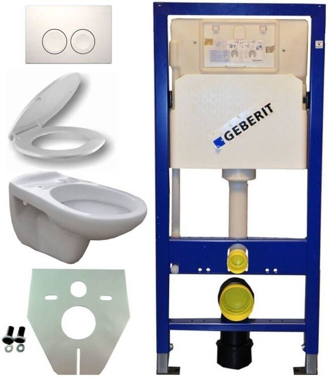 Geberit UP100 hangtoilet promotie pack.