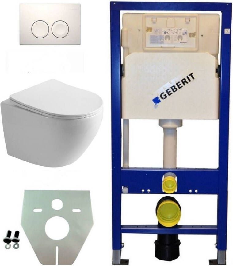 Geberit UP100 hangtoilet promotie pack.