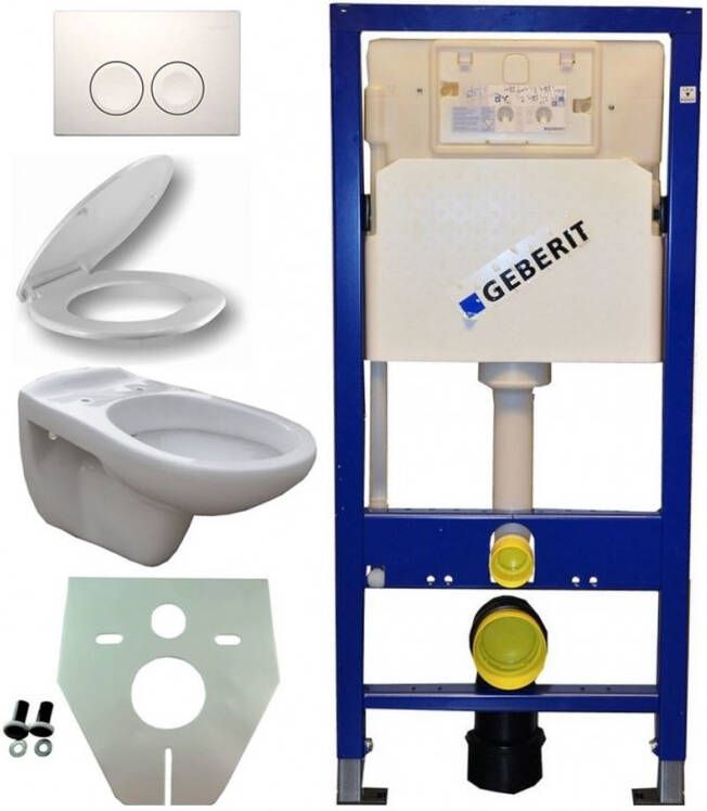 Geberit UP100 hangtoilet promotie pack.