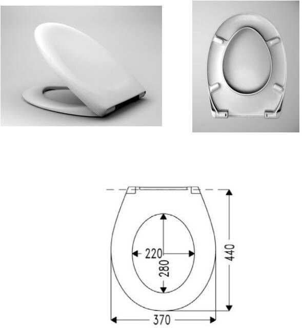 Haro WC-Zitting Ecco softclose