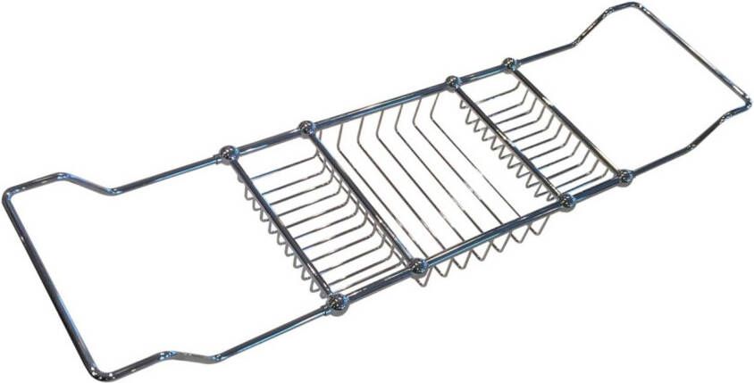 Best Design Forever badrek verstelbaar van 55-88cm Chroom 4003750