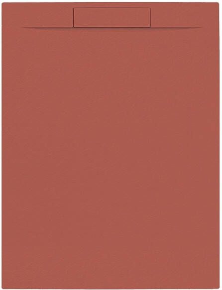 Sanifun douchebak Ronaldo 120 x 90 Mat Terracotta.