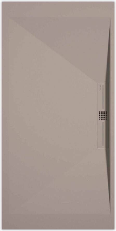 Sanifun douchebak Stone Side Sand Smooth 140 x 80 P.