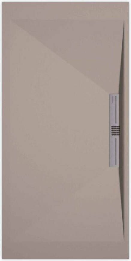 Sanifun douchebak Stone Side Sand Smooth 160 x 80 S.