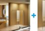 Xellanz Inloopdouche Eco met Zijwand 80x200cm 30x200cm Antikalk Helder Glas Chroom Profiel 8mm Veiligheidsglas Easy Clean - Thumbnail 4