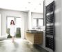 Wiesbaden Radiator Elara 181 7x45 cm Midden-Onder Aansluiting Mat Zwart (830 Watt) - Thumbnail 2