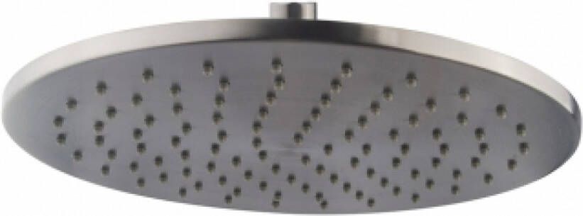 Wiesbaden Caral hoofddouche rond 25 x 0 8 cm gunmetal 29.7912