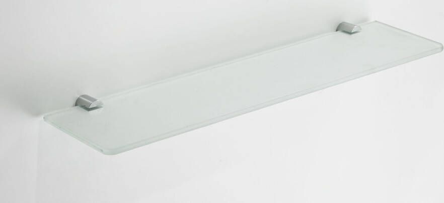 Wiesbaden Ida glazen planchet 52x14 cm chroom