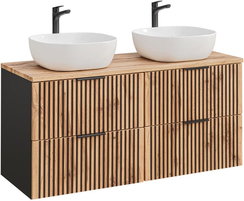 Sanifun badkamermeubel Wotan 120 opbouw Wit.