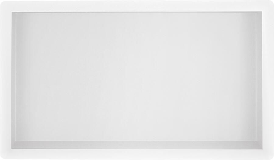 Wiesbaden Inbouwnis | Exellence | 30x60x10cm | RVS Mat Wit - Foto 4