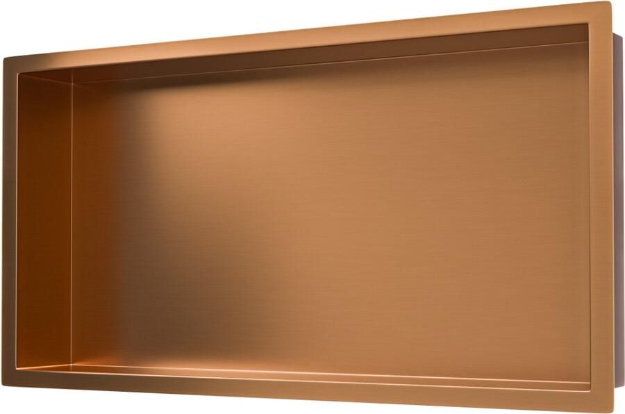 Sanifun Demir inbouwnis 30 x 60 x 7 geborsteld brons koper.