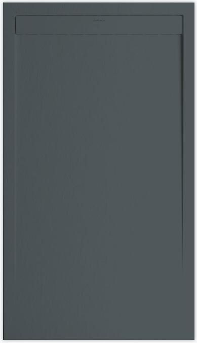 Sanifun Douchebak 140 x 80 cm Stone Smart antracietgrijs