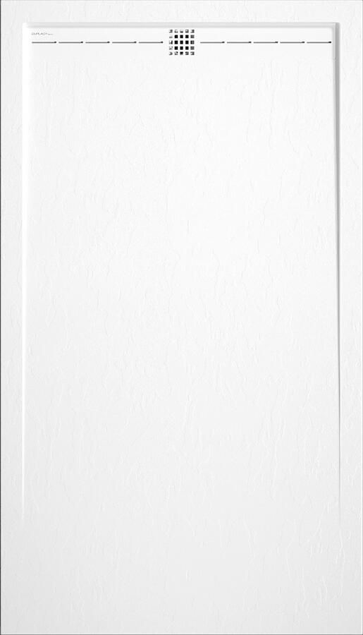 Sanifun douchebak Stone Cash White Slate 140 x 90 P.