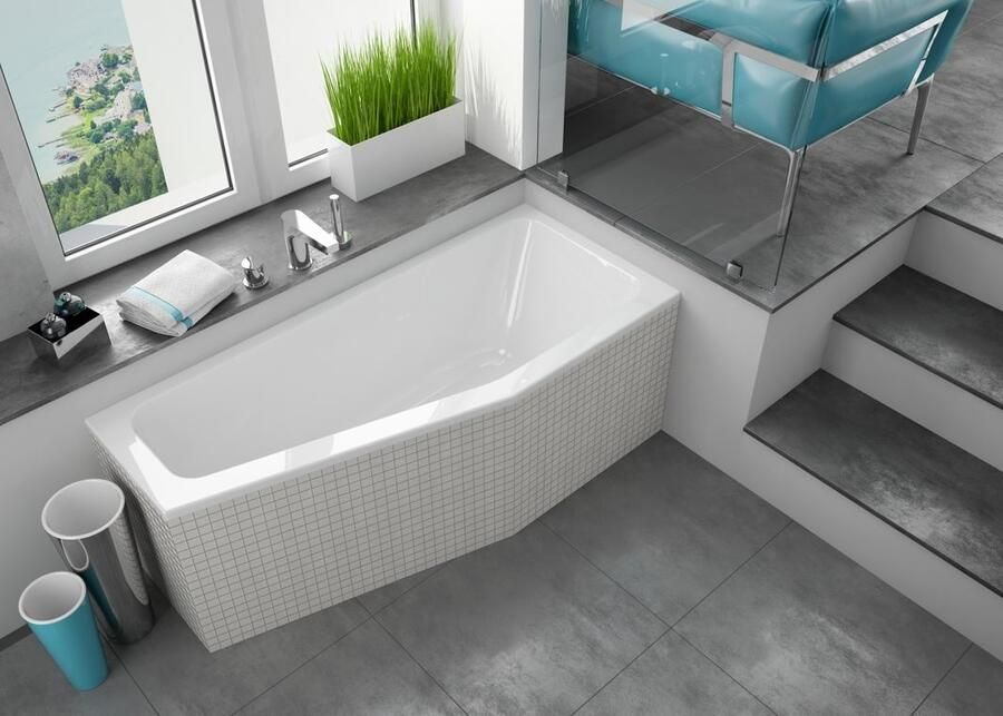 Sanifun inbouw ligbad Altina 160 x 70.