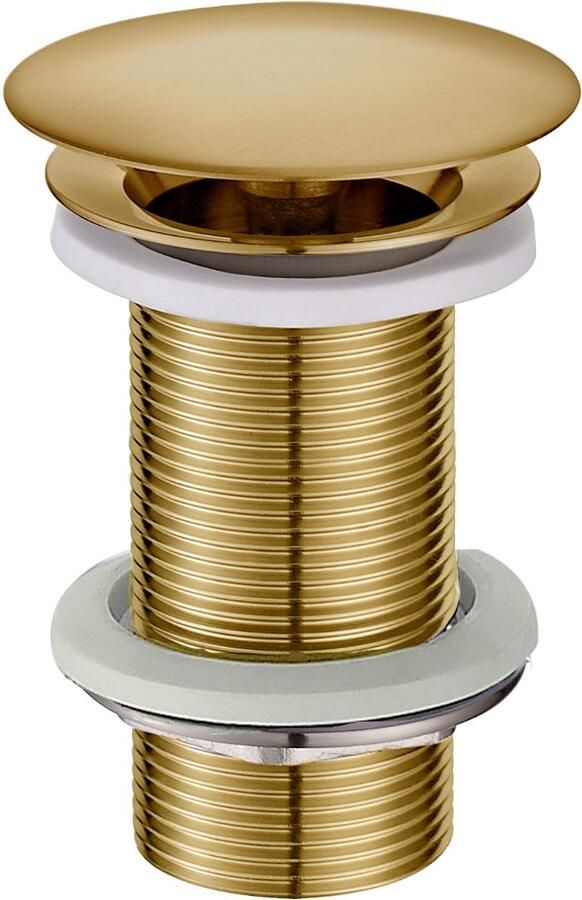 Sanifun Reni vaste waste verlengd 5 4" geborsteld messing– luxe en duurzaam