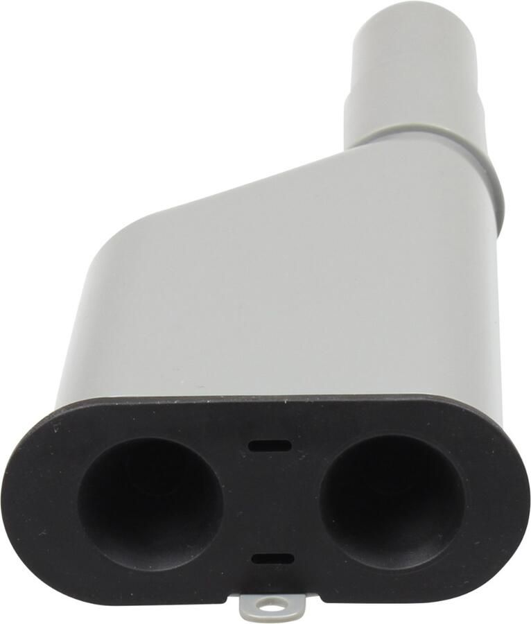 Sanifun Semi Duo afvoer wasmachine en droger grijs.