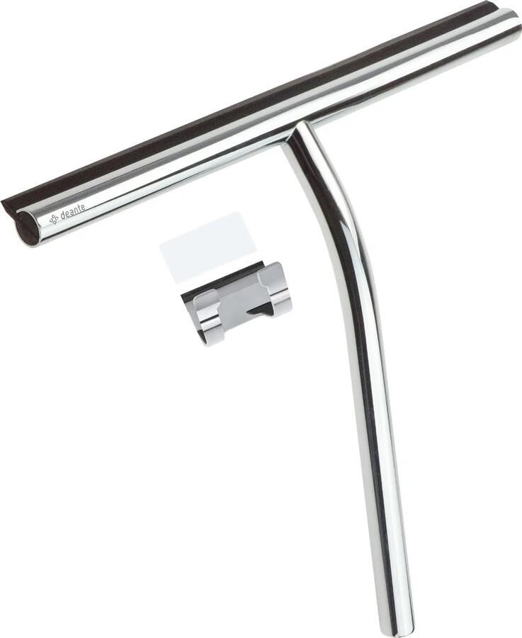 Sanifun SILIA Douchewisser Wit– Watertrekker van RVS&Rubber met Ophangbeugel