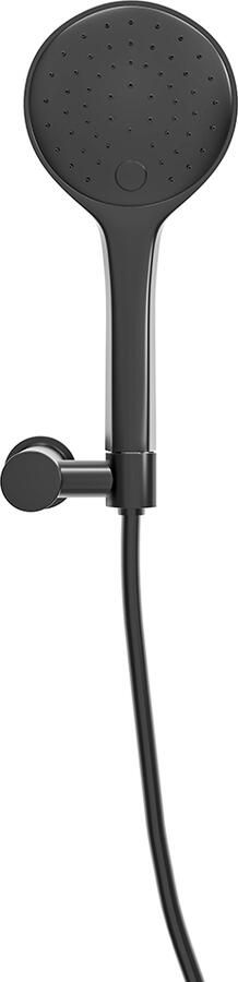 Sanifun Unies handdoucheset met 3 standen mat zwart.