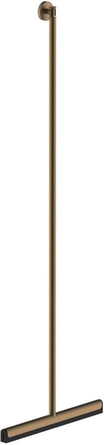 Sanifun vloerwisser met ophanghaak Netti geborsteld brons koper 110 cm.