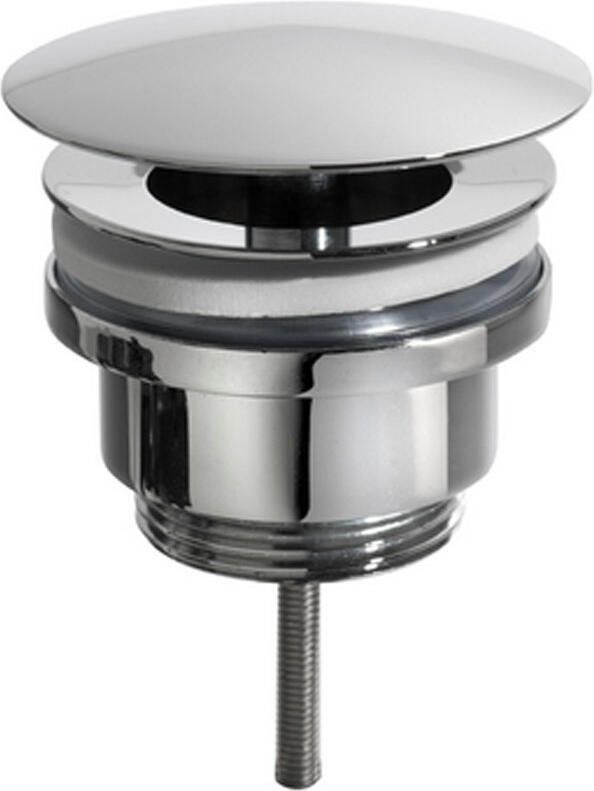 Sanifun Wastafelplug Orel Luxe– Chroom Niet Afsluitbaar 5 4"