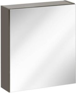 Sanifun spiegelkast Twist Grey 55 x 50.