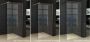 Wiesbaden Slim losse glaswand 95x200cm Helder glas 8mm met anti-kalk coating zonder profiel en stabilisatiestang 20.3472 - Thumbnail 4