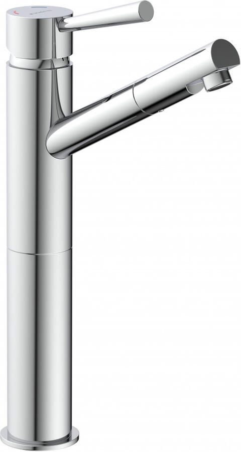 Schütte Cornwall Wastafelkraan Chroom- Draaibare Uitloop – Keramische Cartouche