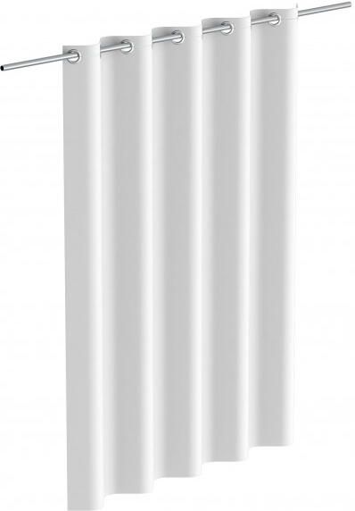 Schütte EISL Douchegordijn Wit– Waterafstotend&Schimmelbestendig 180x200