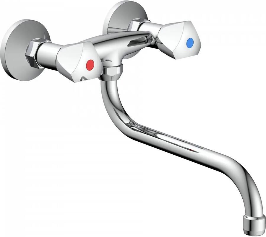 Schütte Keukenmengkraan Cesti Chroom – 360° Draaibaar Duurzaam&Stijlvol Design