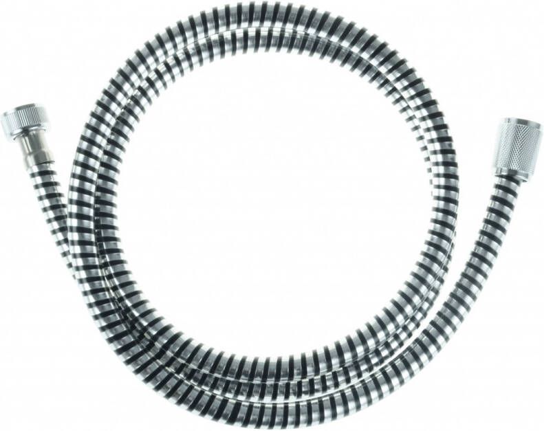 Schutte Doucheslang Hogaflex K-1 150cm Kunststof Zwart Chroom
