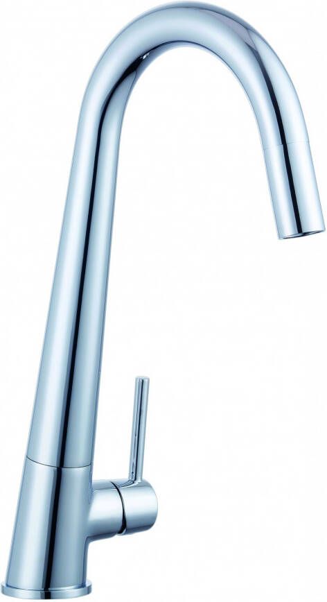 Schütte Keukenmengkraan Schutte Pisa Hoge Draaibare Uitloop Chroom