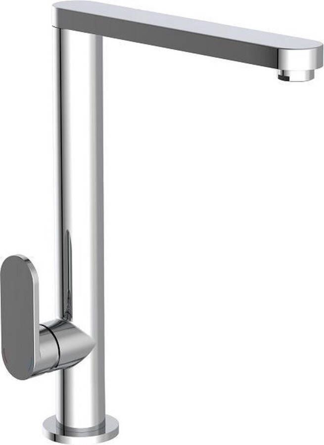 Schütte SCHÜTTE Eenknopsmengkraan met hoge uitloop CHICAGO chroomkleurig - Foto 2
