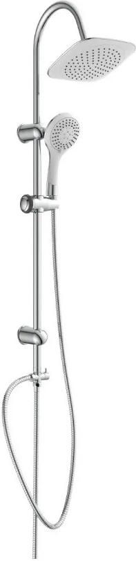 Schütte TENERIFFA hoofddoucheset chroom wit – Complete regendouche met handdouche