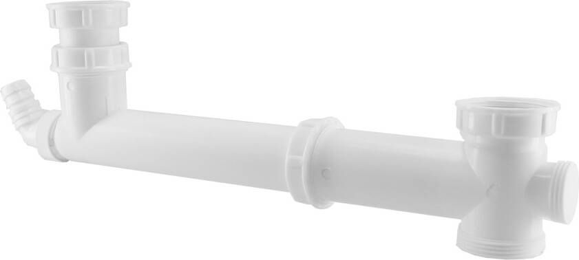 Wiesbaden Riko gootsteen duplo afvoer ongelijk 11 2&apos;&apos;