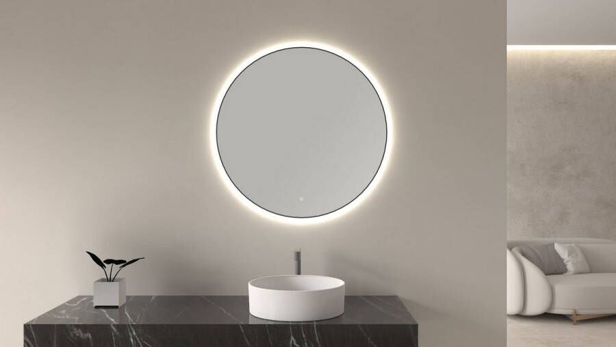Sanifun LED spiegel Nero 100 B.
