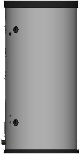 ALPHA INNOTEC Buffervat 200L diffusiedicht gesoleerd TPSK 200.2 15213001