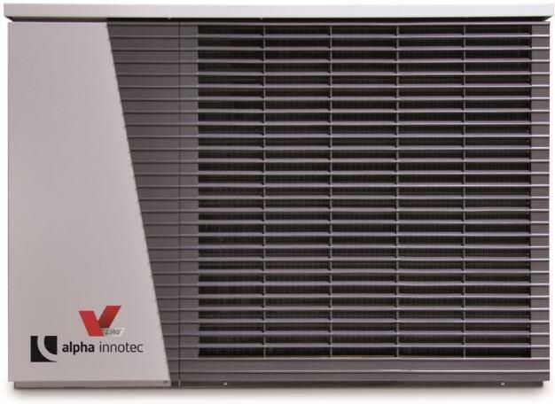 ALPHA INNOTEC warmtepomp Alira LWDV 91-1 3 lucht water buitendeel 8 2KW 230V hxbxd 930x1320x445mm