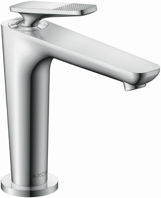 AXOR Hansgrohe Citterio C wastafelkraan 125 CoolStart m. afvoerplug m. cubic cut chroom 49041000