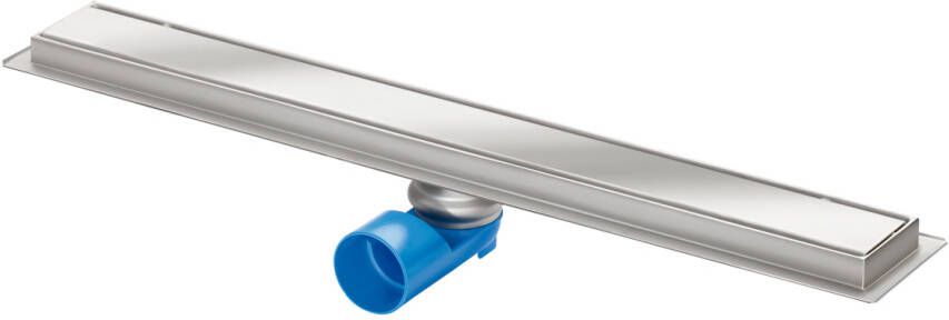 Van Den Berg van den Premium line douchegoot 120 cm. zij uitlaat en gesloten design rvs