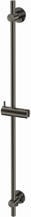 BLUE LABEL glijstang 90cm met wateraansluiting gun metal FK-T0901-GM