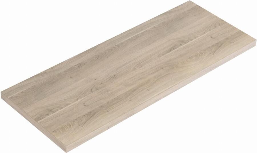 BLUE LABEL Mette Topblad in HPL zonder gaten 100cm Urban Oak 3 8x100x46 (hxbxd)