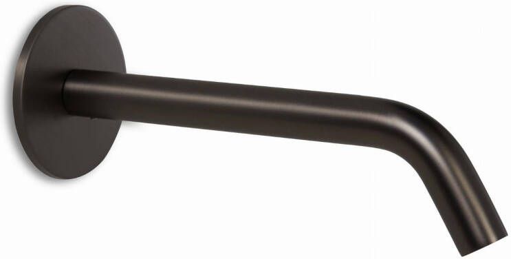 BLUE LABEL Brondby uitloop voor XL wastafelkraan wand 20cm gun metal