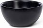 BLUE LABEL Lille waskom; keramiek; alle zijkanten geglazuurd; zonder overloop; 22x22x11cm (BxDxH); mat zwart. - Thumbnail 1